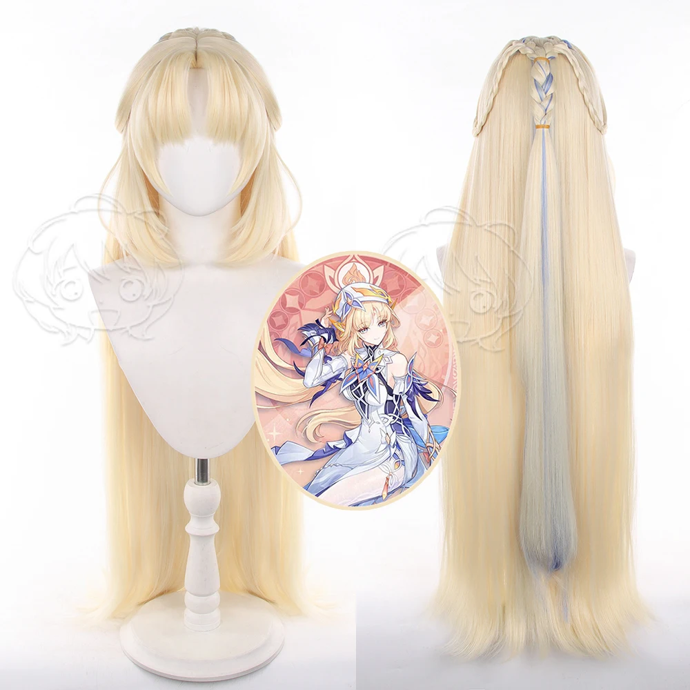 Genshin Impact Nicole Reeyn Cos Wigs Cosplay Costumes Headwear 100cm Long Simulation Scalp Thick Mixed Puffy Long Hair Wigs
Genshin Impact Nicole Reeyn Cos Wigs Cosplay Costumes Headwear 100cm Long Simulation Scalp Thick Mixed Puffy Long Hair Wigs
