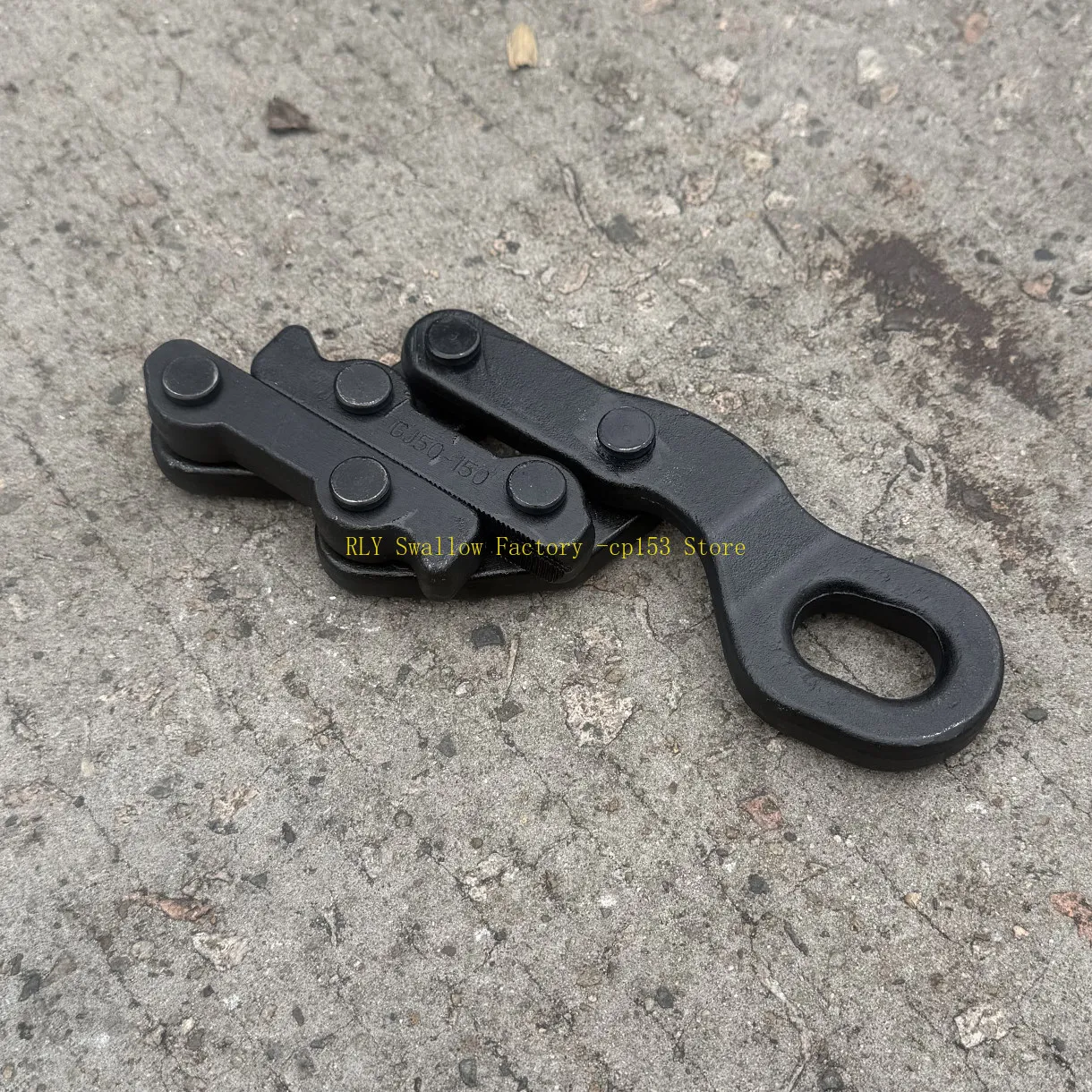 Clamping device Frog parallel ground wire clamp for electric steel strand railway
Clamping device Frog parallel ground wire clamp for electric steel strand railway