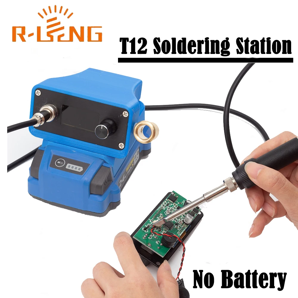 Цифровая паяльная станция OLED T12 для литиевых аккумуляторов Kobalt 24В, регулируемая паяльная станция для ремонта своими руками (без аккумулятора)
Цифровая паяльная станция OLED T12 для литиевых аккумуляторов Kobalt 24В, регулируемая паяльная станция для ремонта своими руками (без аккумулятора)