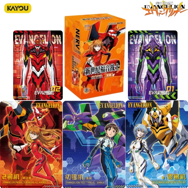 KAYOU Neon Genesis Evangelion Breakthrough Series Official Genuine Cards Anime Periphery Festival Collection Exquisite Gift Card
KAYOU Neon Genesis Evangelion Breakthrough Series Official Genuine Cards Anime Periphery Festival Collection Exquisite Gift Card