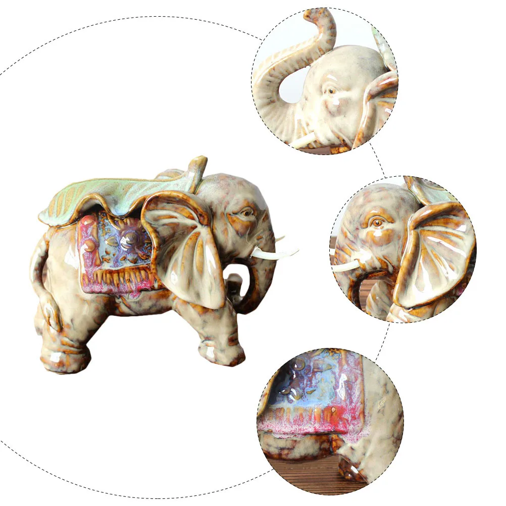 1Pcs Five Colorful Ceramic Elephant Statue Elegant Tabletop Decor Lifelike Details Sophistication Gift Art
1Pcs Five Colorful Ceramic Elephant Statue Elegant Tabletop Decor Lifelike Details Sophistication Gift Art