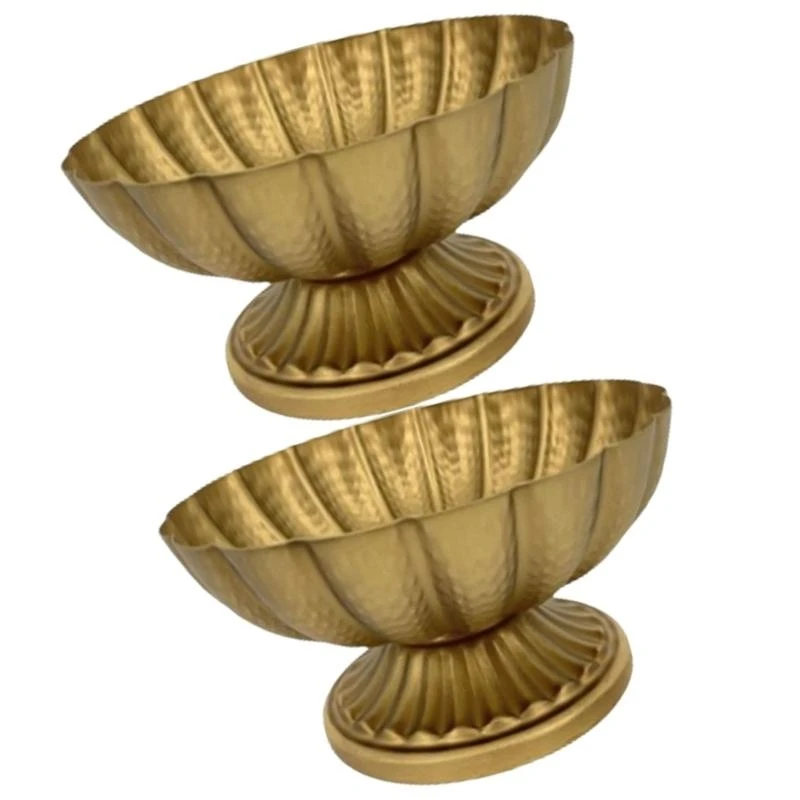 H8WB Set of 2 Florals Centerpieces Vases for Parties Vintage Iron Small Bowls
H8WB Set of 2 Florals Centerpieces Vases for Parties Vintage Iron Small Bowls