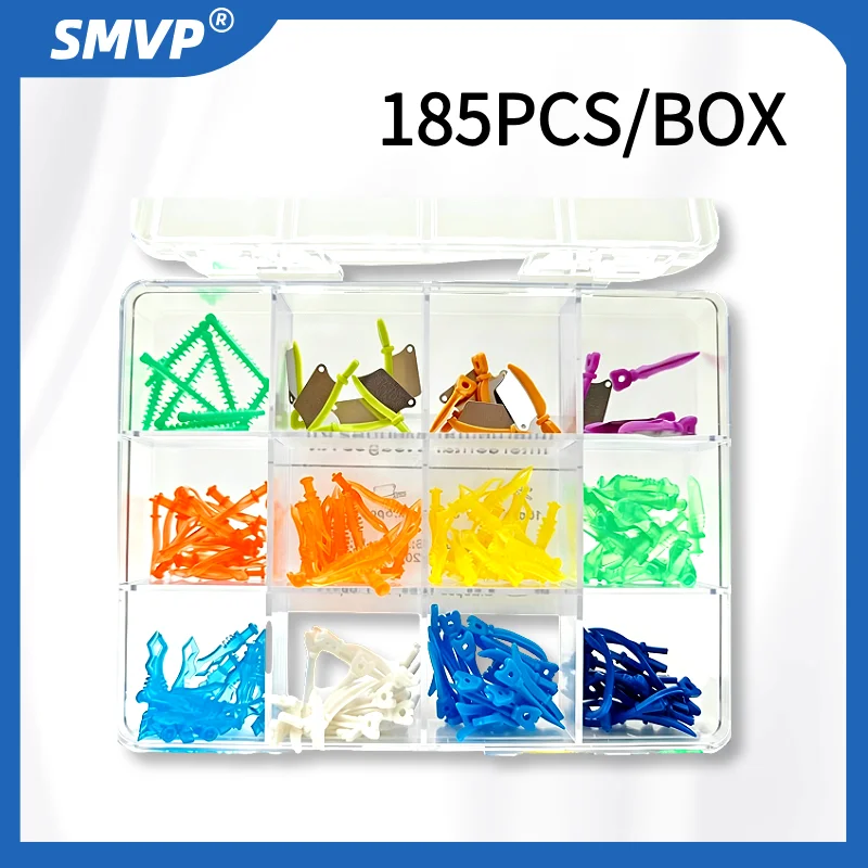Polypropylene Dental Interproximal Wedges Set with Matrix Bands Assorted Sizes Complete Dental Restoration Filling Materials
Polypropylene Dental Interproximal Wedges Set with Matrix Bands Assorted Sizes Complete Dental Restoration Filling Materials