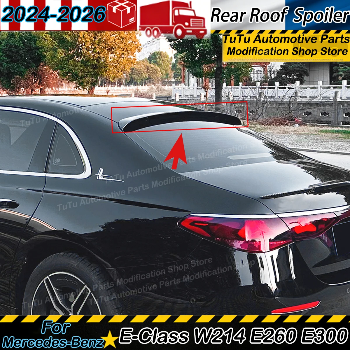 Car Spoiler Wing for Mercedes Benz E-Class W214 E260 E300 2024 2025 2026 Rear Roof Lip Spoiler Top Car Window Lid Tuning Parts
Car Spoiler Wing for Mercedes Benz E-Class W214 E260 E300 2024 2025 2026 Rear Roof Lip Spoiler Top Car Window Lid Tuning Parts
