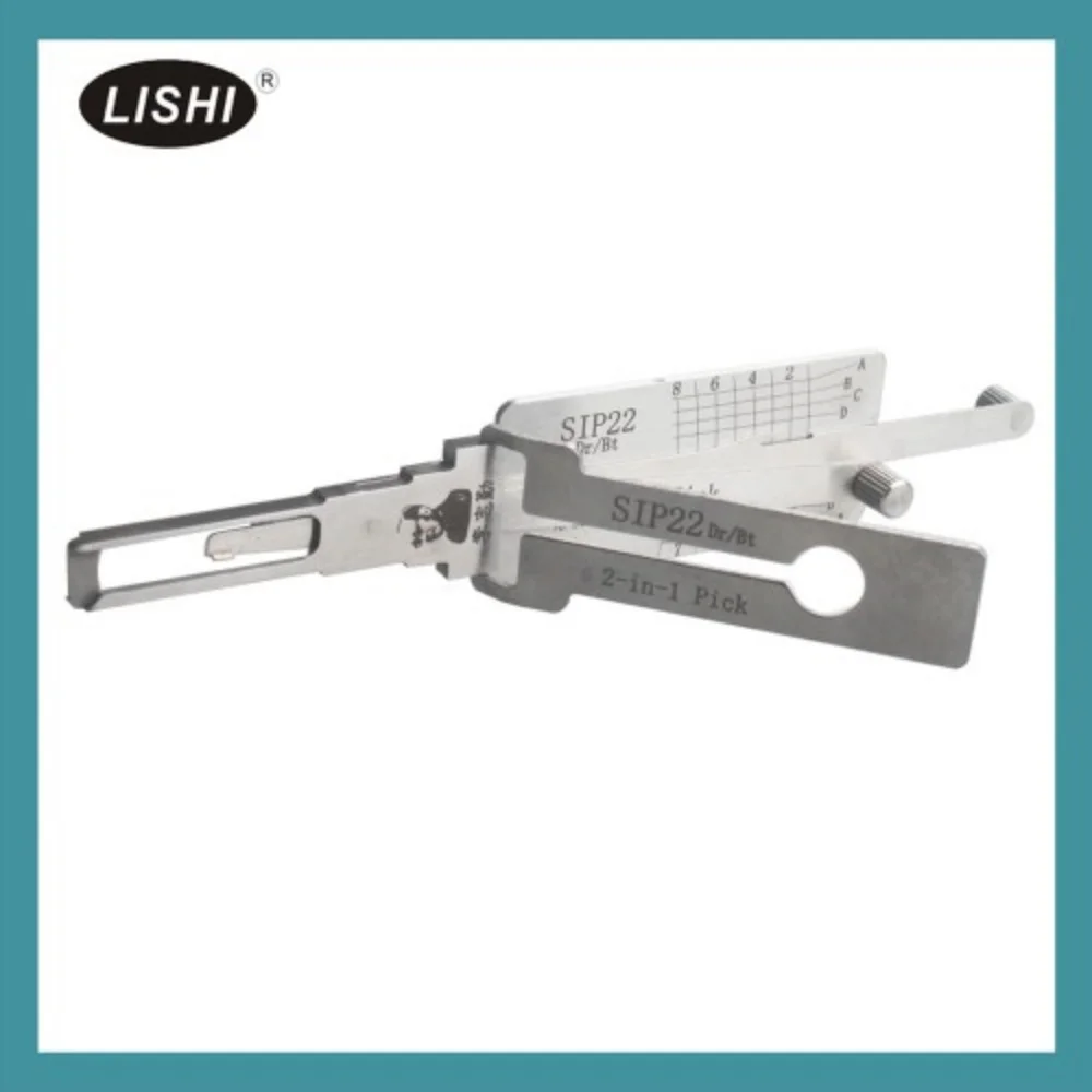 LISHI SIP22 2-in-1 Auto Pick and Decoder For Fiat For Ferrari For Maserati
LISHI SIP22 2-in-1 Auto Pick and Decoder For Fiat For Ferrari For Maserati
