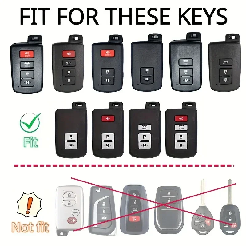 Car Remote Key Case Cover Shell for Toyota Corolla Camry RAV4 Highlander Auris CHR Avalon Land Cruiser Protected Fob Bag
Car Remote Key Case Cover Shell for Toyota Corolla Camry RAV4 Highlander Auris CHR Avalon Land Cruiser Protected Fob Bag
