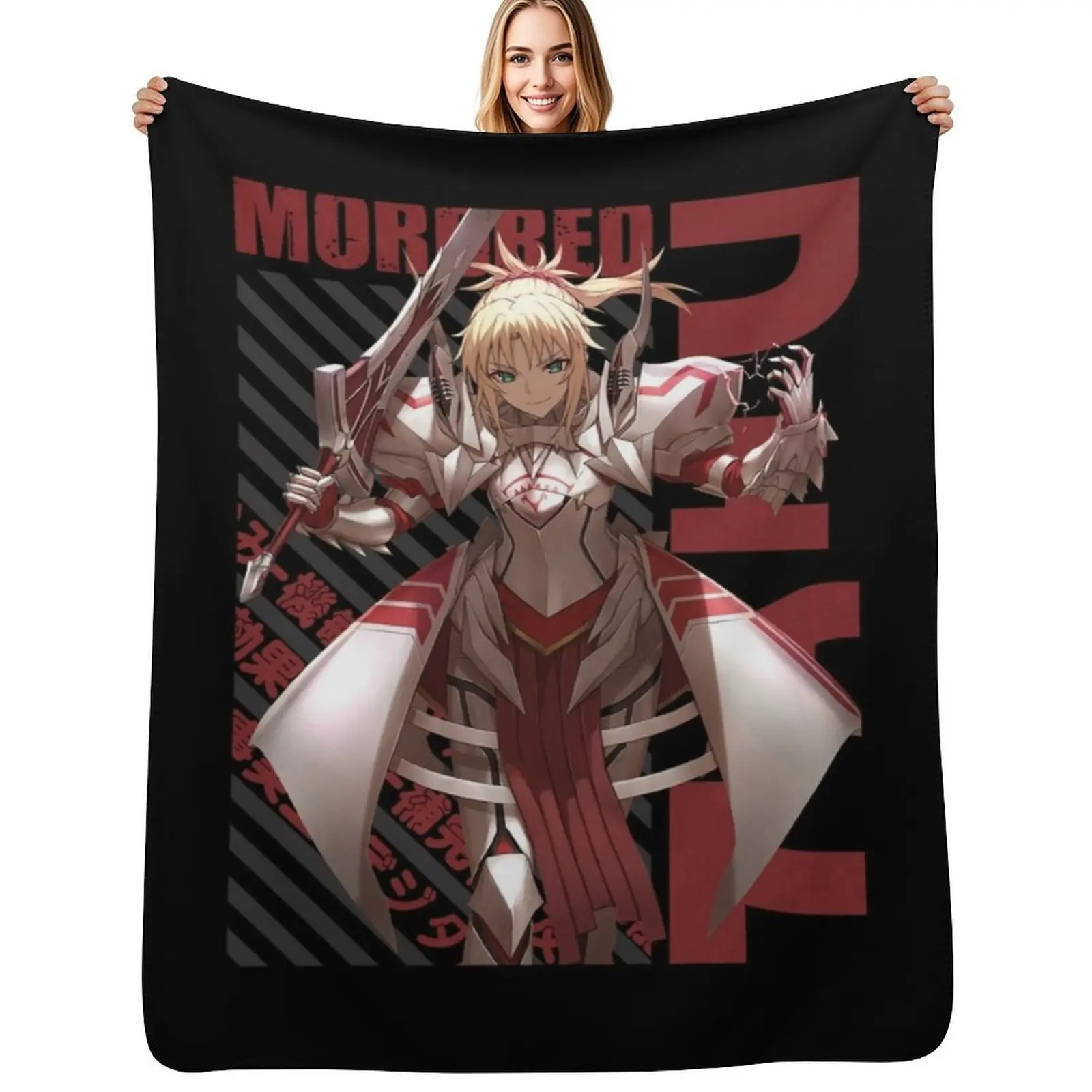 Fate - Mordred Anime Gift Throw Blanket Stylish Couch Blanket for Home Living Room
Fate - Mordred Anime Gift Throw Blanket Stylish Couch Blanket for Home Living Room