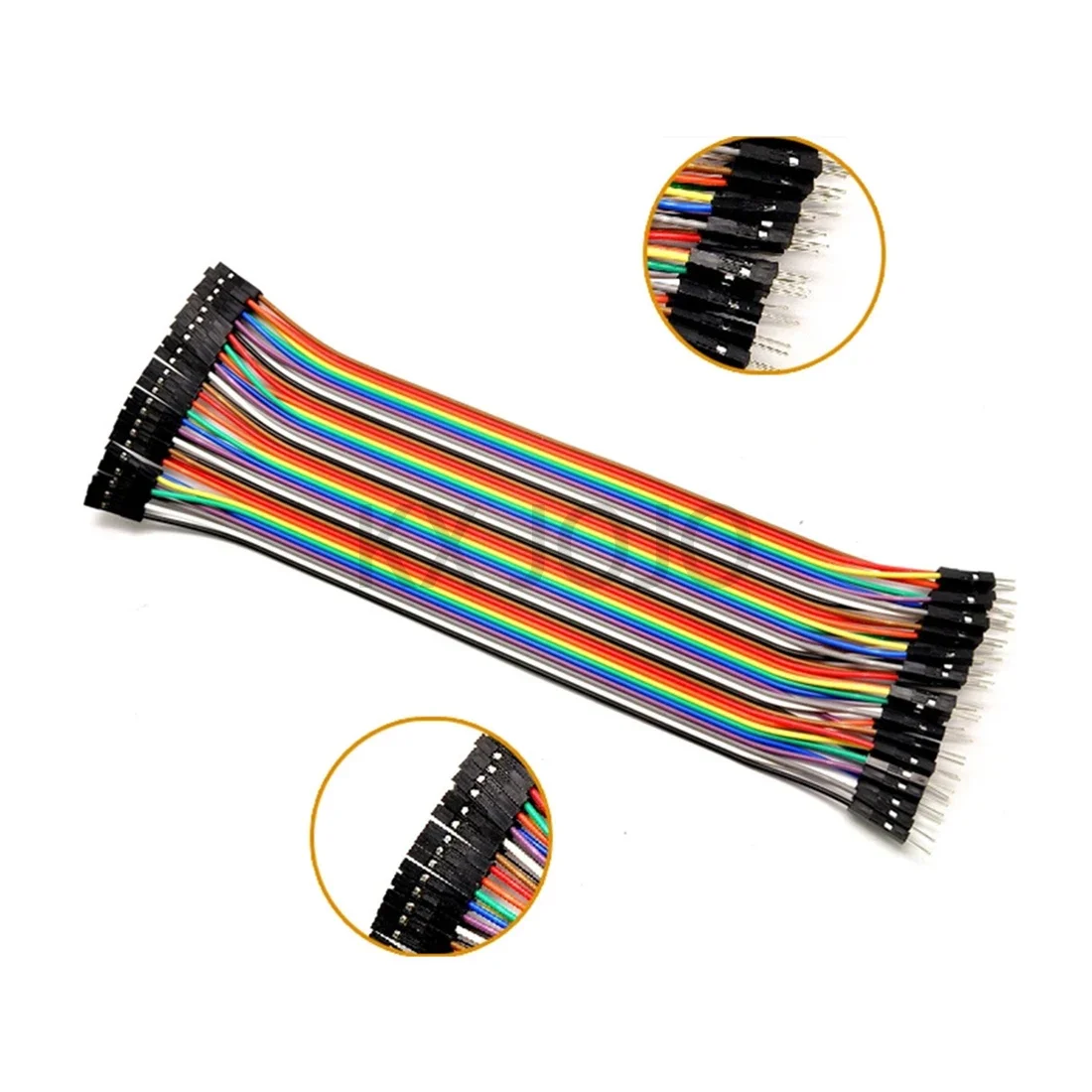 DuPont Cable All Copper 40P 2.54 Spacing 1P to 1P/2P Male to Male/Female 20cm/30cm/40cm 1pc
DuPont Cable All Copper 40P 2.54 Spacing 1P to 1P/2P Male to Male/Female 20cm/30cm/40cm 1pc