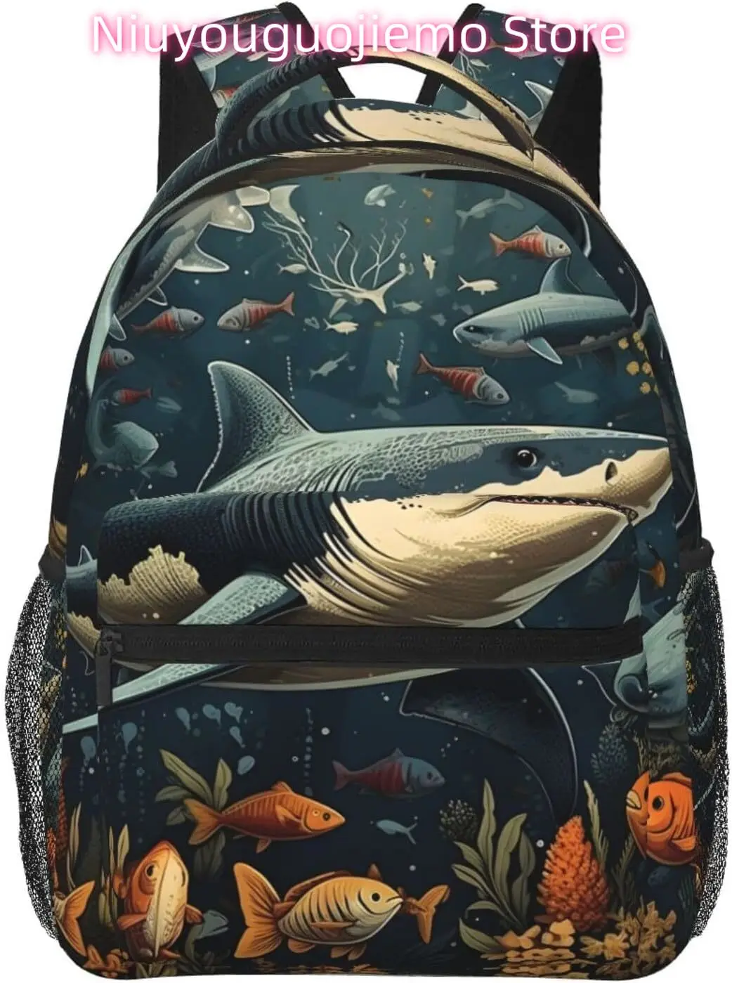 Сумка для ноутбука «Снова в школу», летний легкий рюкзак для ноутбука Ocean Shark, легкий многоцелевой дорожный повседневный рюкзак унисекс C
Сумка для ноутбука «Снова в школу», летний легкий рюкзак для ноутбука Ocean Shark, легкий многоцелевой дорожный повседневный рюкзак унисекс C