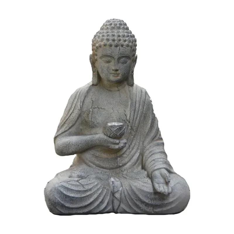Solar Powered LED Light Resin Buddha Statue 2026 Latest Models Zen Asian Japanese Garden Outdoor Decoration Sculpture
Solar Powered LED Light Resin Buddha Statue 2026 Latest Models Zen Asian Japanese Garden Outdoor Decoration Sculpture