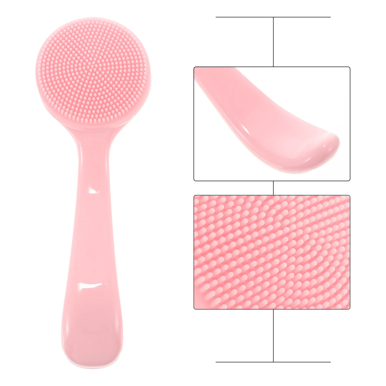 3pcs Portable Silicone Face Brush For Women Handheld Facial Cleansing Tool Deep Cleaning Wash Delicate Gel Bristles Durable
3pcs Portable Silicone Face Brush For Women Handheld Facial Cleansing Tool Deep Cleaning Wash Delicate Gel Bristles Durable