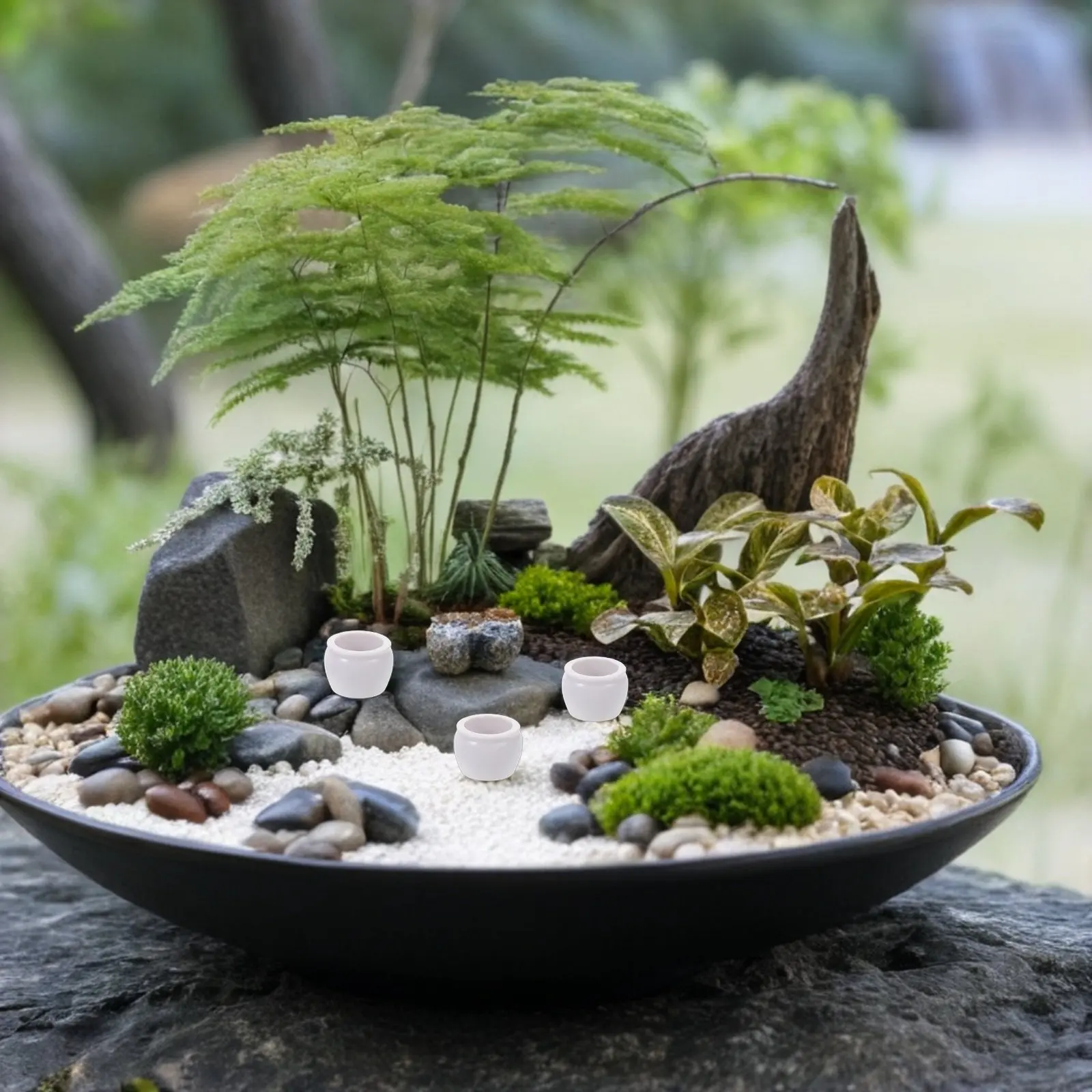 50Pcs Miniature Flower Pots Detailed Mini Planter Pots for DIY Crafts Micro Landscaping Architectural Models Desktop Decor
50Pcs Miniature Flower Pots Detailed Mini Planter Pots for DIY Crafts Micro Landscaping Architectural Models Desktop Decor