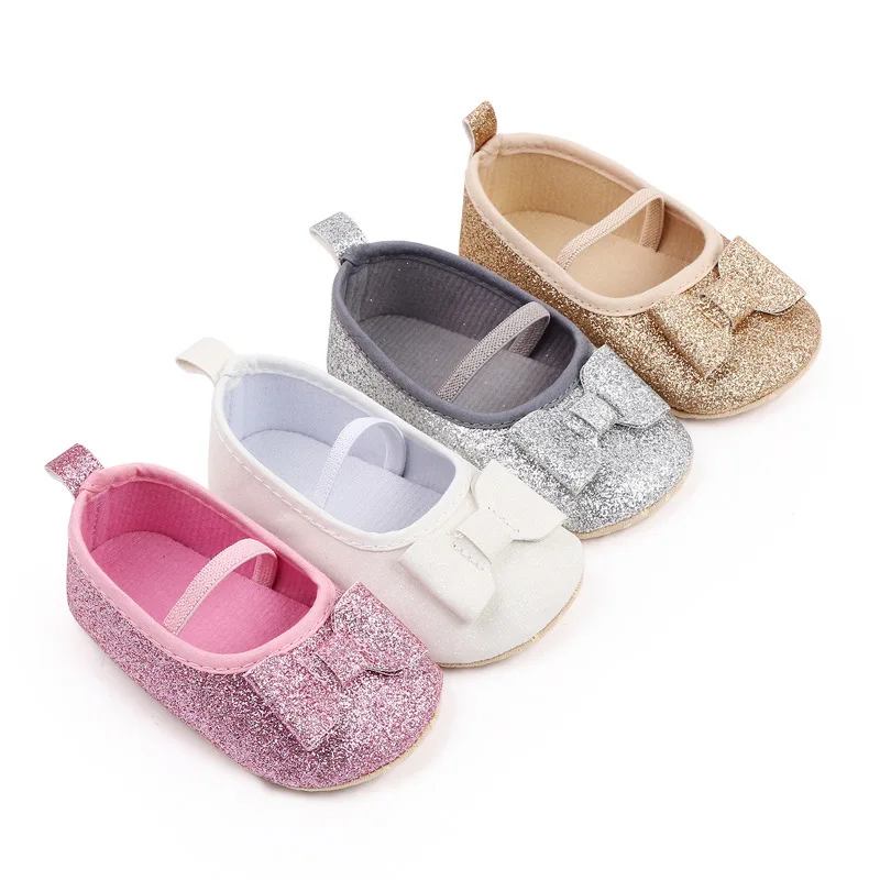 Baby Girls Flats Glitter Bowknot Princess Dress Shoes No-Slip First Walkers
Baby Girls Flats Glitter Bowknot Princess Dress Shoes No-Slip First Walkers