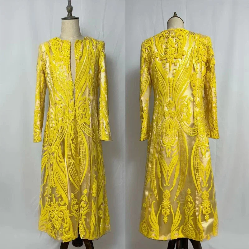 Джазовый костюм для мужчин, желтое длинное пальто с вышивкой, бар, ночной клуб, Dj Ds, куртка певицы, пальто для выступлений на сцене, одежда для танцоров Gogo XS3666
Джазовый костюм для мужчин, желтое длинное пальто с вышивкой, бар, ночной клуб, Dj Ds, куртка певицы, пальто для выступлений на сцене, одежда для танцоров Gogo XS3666