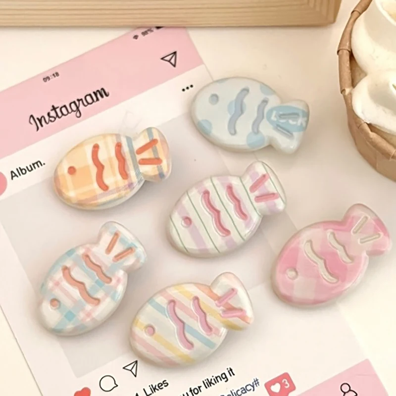 3Pcs/Set Dopamine Colorful Seabream Braised Series Hair Clips Sweet Girl Side Bang Hairpin DIY Hair Accessories
3Pcs/Set Dopamine Colorful Seabream Braised Series Hair Clips Sweet Girl Side Bang Hairpin DIY Hair Accessories