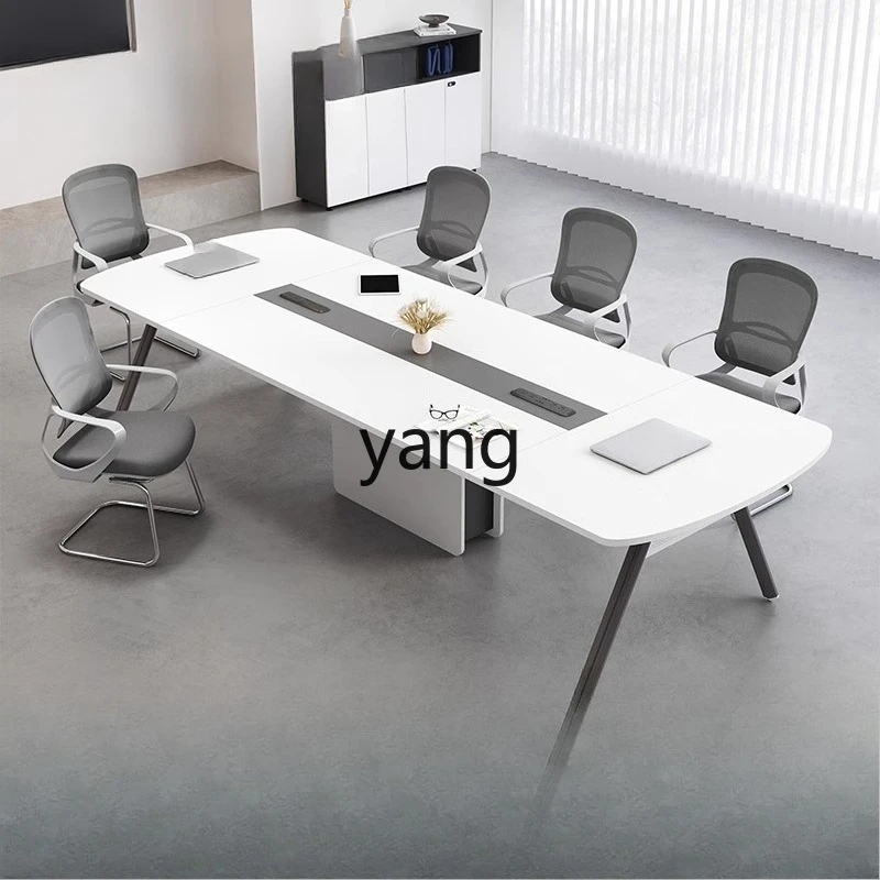 LZR combination small and medium conference room table long training negotiation
LZR combination small and medium conference room table long training negotiation