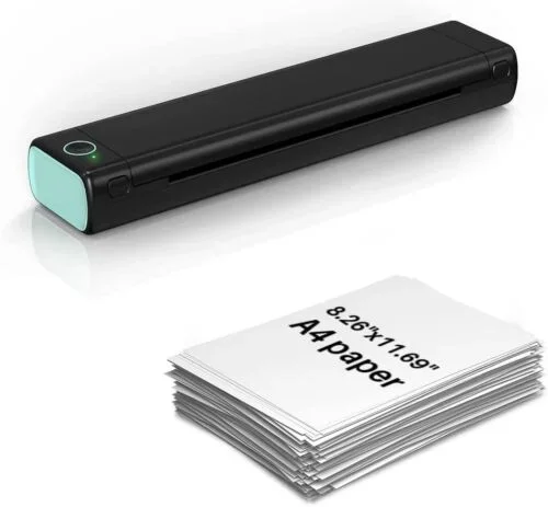 Phomemo New Arrival Mini A4 Portable Printer Themral Printer Blueteeth 4.0 Inkless Label Maker Printer
Phomemo New Arrival Mini A4 Portable Printer Themral Printer Blueteeth 4.0 Inkless Label Maker Printer