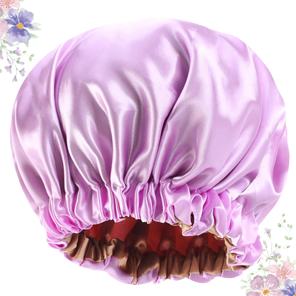 Night Hair Cap Woman Double Layered Satin Chemotheraphy Sleep Hat Moisture Retaining Hairstyle Protection Comfortable Elastic
Night Hair Cap Woman Double Layered Satin Chemotheraphy Sleep Hat Moisture Retaining Hairstyle Protection Comfortable Elastic