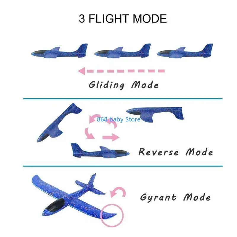 29EE Hand Throwing Aircraft Foam Plane Model Flying Toy Fun Outdoor for Play Backyard Game Jet Toy Kids Children Sport 3
29EE Hand Throwing Aircraft Foam Plane Model Flying Toy Fun Outdoor for Play Backyard Game Jet Toy Kids Children Sport 3
