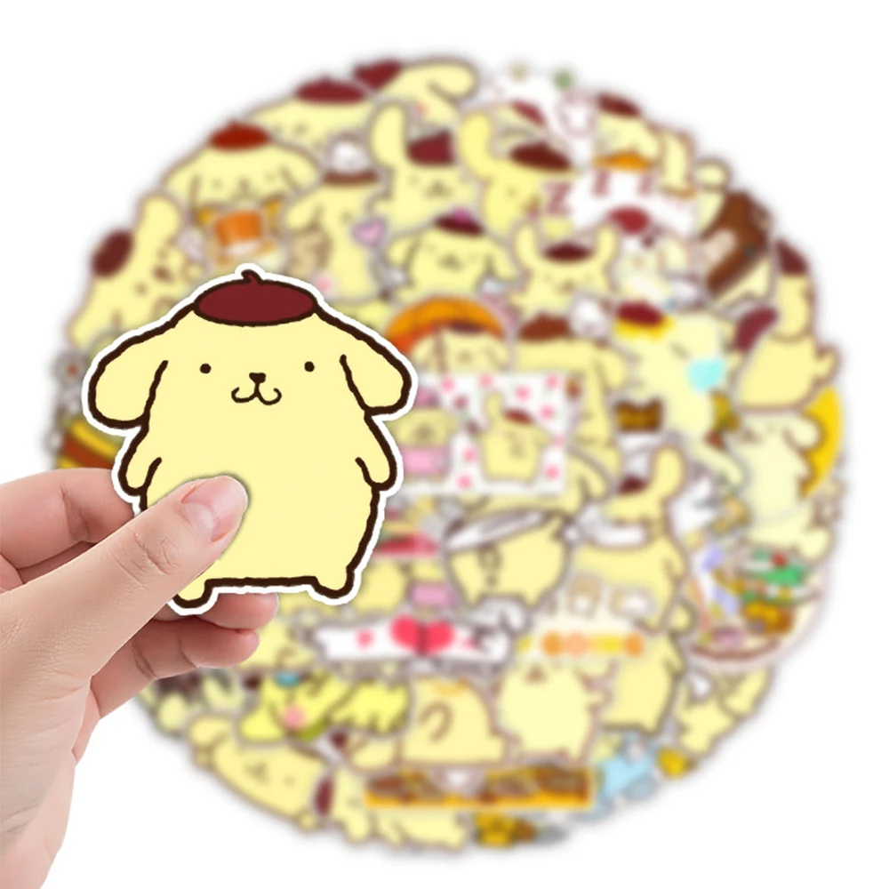 10/30/50pcs Cute Pompom Purin Anime Stickers Funny Sanrio Cartoon Sticker Luggage Phone Guitar Notebook Classic Kids Toy Decals 
10/30/50pcs Cute Pompom Purin Anime Stickers Funny Sanrio Cartoon Sticker Luggage Phone Guitar Notebook Classic Kids Toy Decals