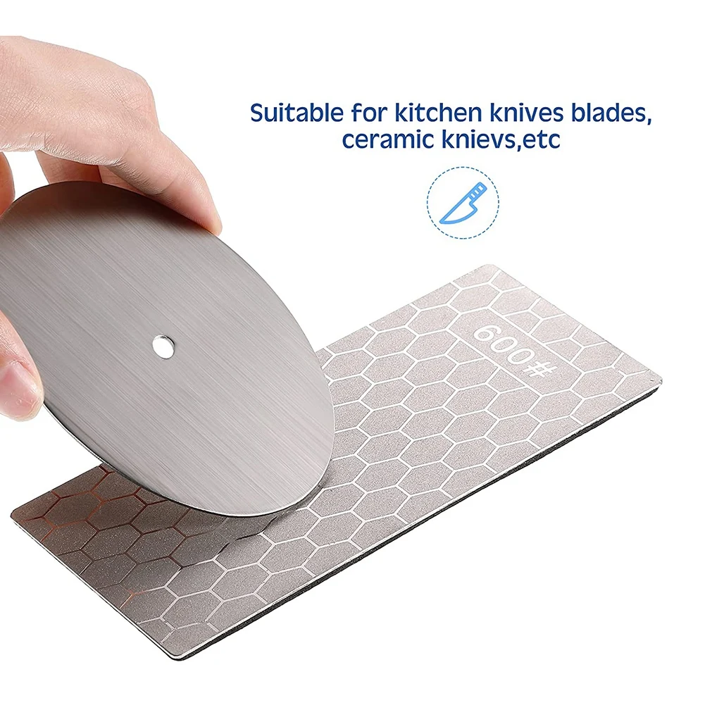 AT16 3 шт. Набор алмазных точильных камней Алмазная пластина Точильный камень Профессиональный настольный камень (400, 600, 1000) 
AT16 3 шт. Набор алмазных точильных камней Алмазная пластина Точильный камень Профессиональный настольный камень (400, 600, 1000)