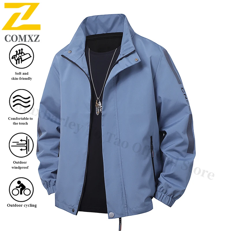 EiAO Jacket Men's Windproof Waterproof Stand Collar Business Casual Coat Plus Size Outdoor Activewear for Hiking Camping 2025
EiAO Jacket Men's Windproof Waterproof Stand Collar Business Casual Coat Plus Size Outdoor Activewear for Hiking Camping 2025
