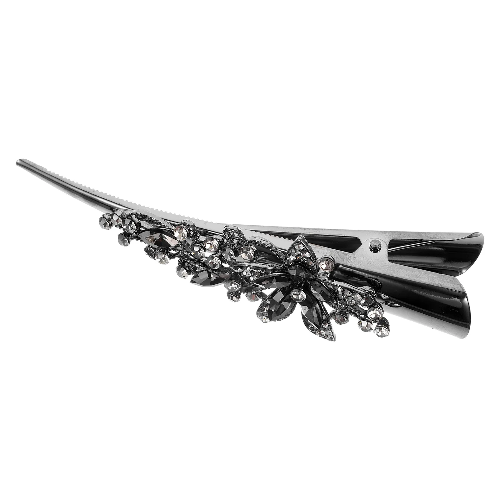 Retro Rhinestone Horn Hair Clips for Women Gray Large Size Nonslip Grip Suitable Thick Thin Hair Easy Styling Party Accessories
Retro Rhinestone Horn Hair Clips for Women Gray Large Size Nonslip Grip Suitable Thick Thin Hair Easy Styling Party Accessories