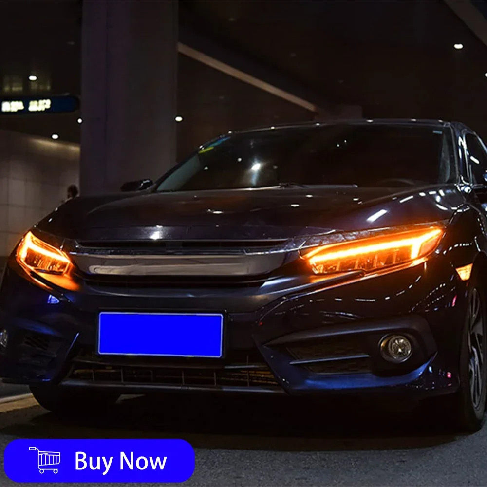Для Honda Civic X 10th 2016-2021 автомобильные фары в сборе, обновленный светодиодный светильник в стиле крыла дракона, мигающий сигнал, аксессуары для передних фонарей
Для Honda Civic X 10th 2016-2021 автомобильные фары в сборе, обновленный светодиодный светильник в стиле крыла дракона, мигающий сигнал, аксессуары для передних фонарей