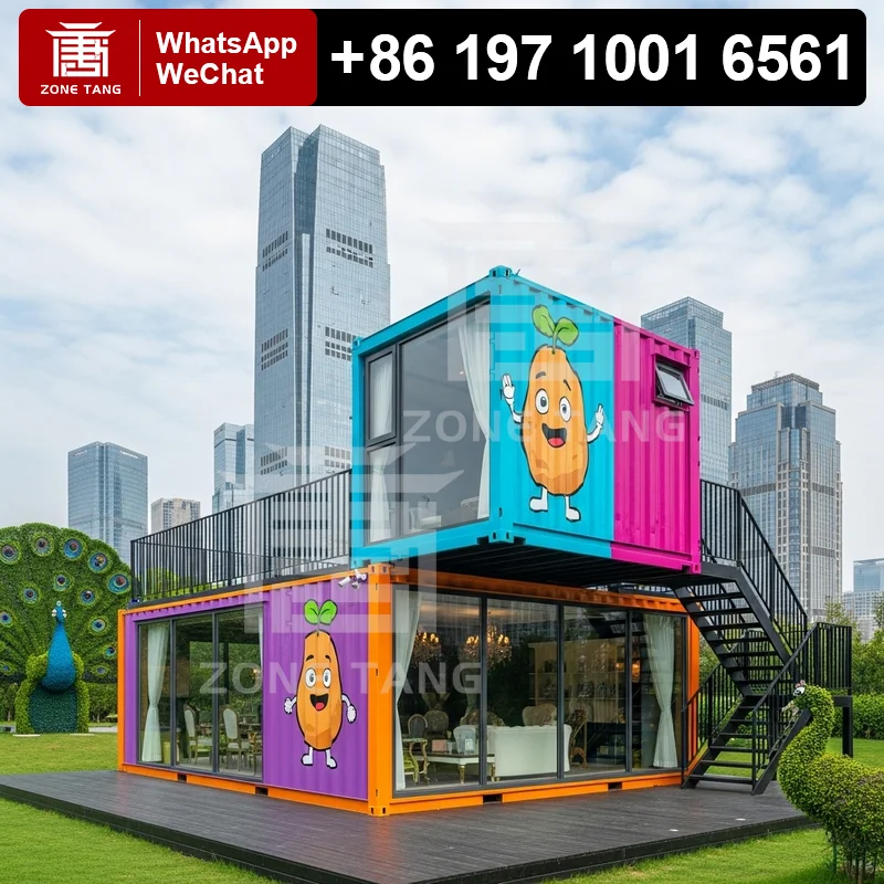 Creative Container House Manufacturers Commercial Shop Luxury Shipping Container House 2 Story Container House Mobile Home
Creative Container House Manufacturers Commercial Shop Luxury Shipping Container House 2 Story Container House Mobile Home