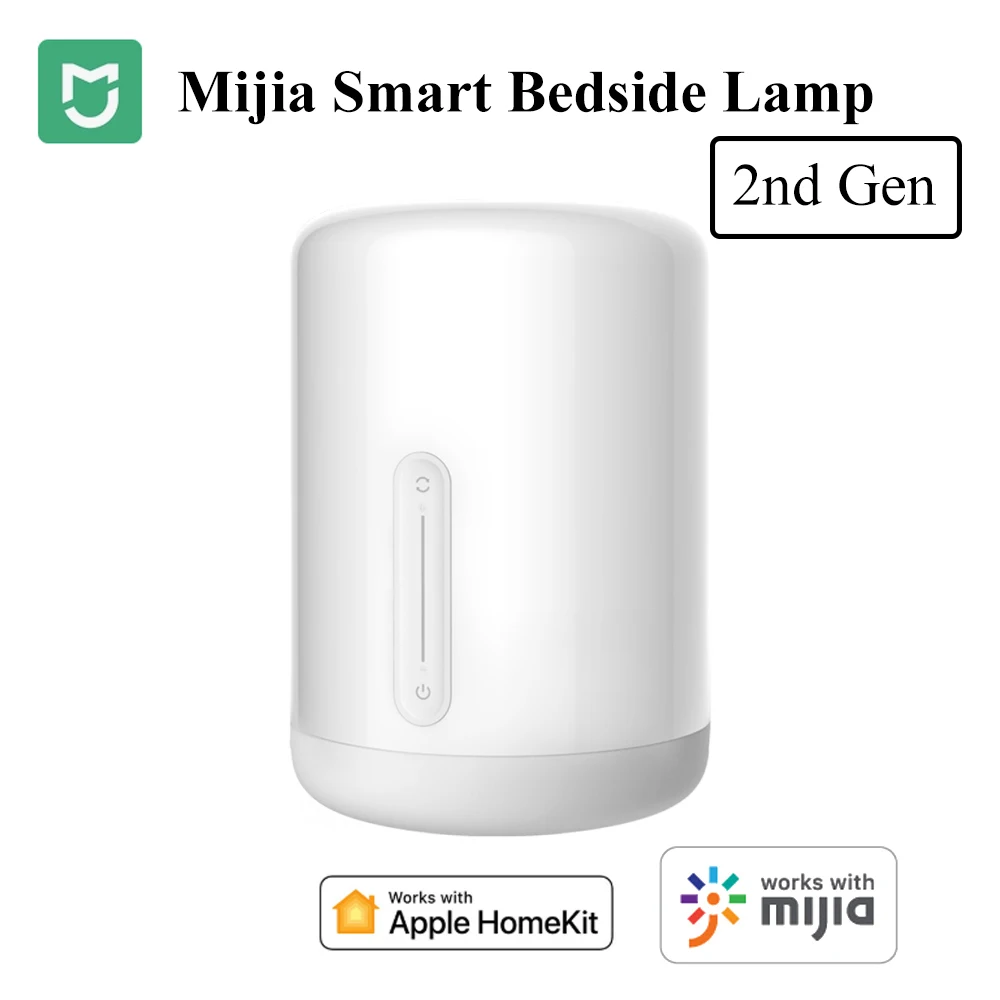 Mijia Bedside Lamp 2 Smart Table LED Night Light Colorful 400 Lumens Bluetooth WiFi Touch Control for Apple HomeKit Siri
Mijia Bedside Lamp 2 Smart Table LED Night Light Colorful 400 Lumens Bluetooth WiFi Touch Control for Apple HomeKit Siri