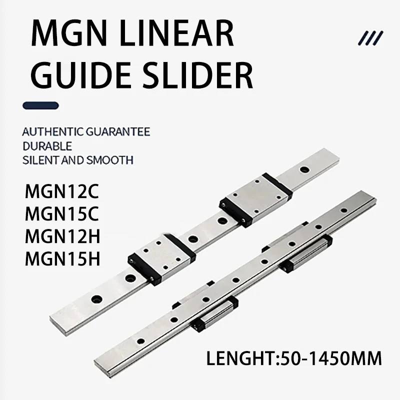 3D Printer Carriage New Stainless Steel KYDCN MGN12H MGN15H Slide Block MGN12 MGN15 Linear Guide Rail 50-1450mm
3D Printer Carriage New Stainless Steel KYDCN MGN12H MGN15H Slide Block MGN12 MGN15 Linear Guide Rail 50-1450mm