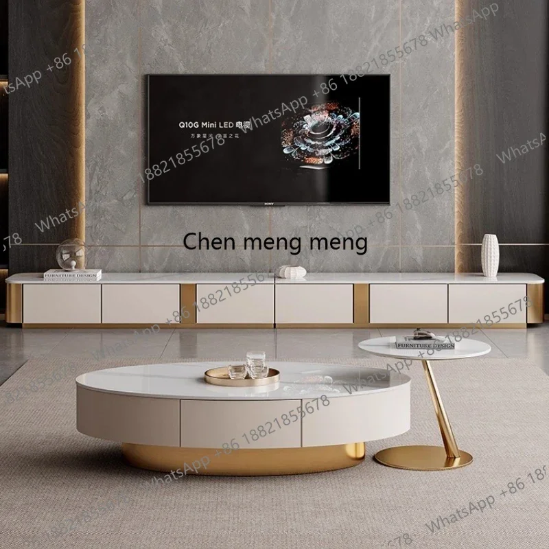 Combination Muebles Salon Light Luxury Modern Simple TV Stand Living Room Furniture home Paint Extended TV Cabinet Coffee Table
Combination Muebles Salon Light Luxury Modern Simple TV Stand Living Room Furniture home Paint Extended TV Cabinet Coffee Table