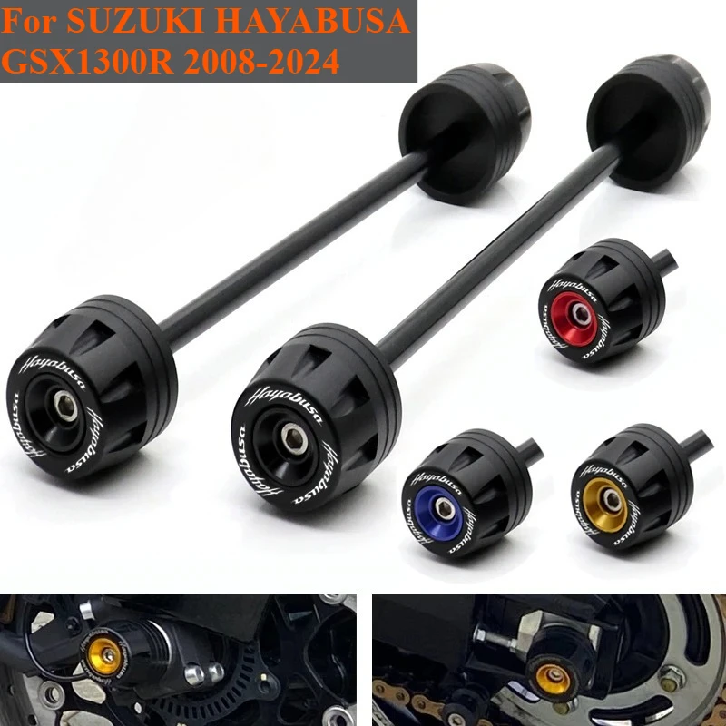 Rear Front Axle Fork Crash Slider For SUZUKI HAYABUSA GSX1300R 2008-2024 Motorcycle Wheel Protector GSX 1300R HAYABUSA
Rear Front Axle Fork Crash Slider For SUZUKI HAYABUSA GSX1300R 2008-2024 Motorcycle Wheel Protector GSX 1300R HAYABUSA