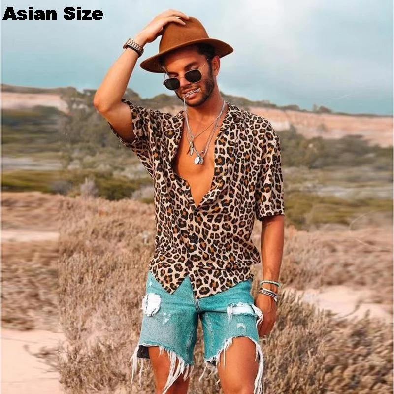 2025 Fashion Trend 3d Leopard Print Shirts Men Hawaiian Loose Breathable Clothes Hip Hop Streetwear Unisex Blouses Women Tops
2025 Fashion Trend 3d Leopard Print Shirts Men Hawaiian Loose Breathable Clothes Hip Hop Streetwear Unisex Blouses Women Tops