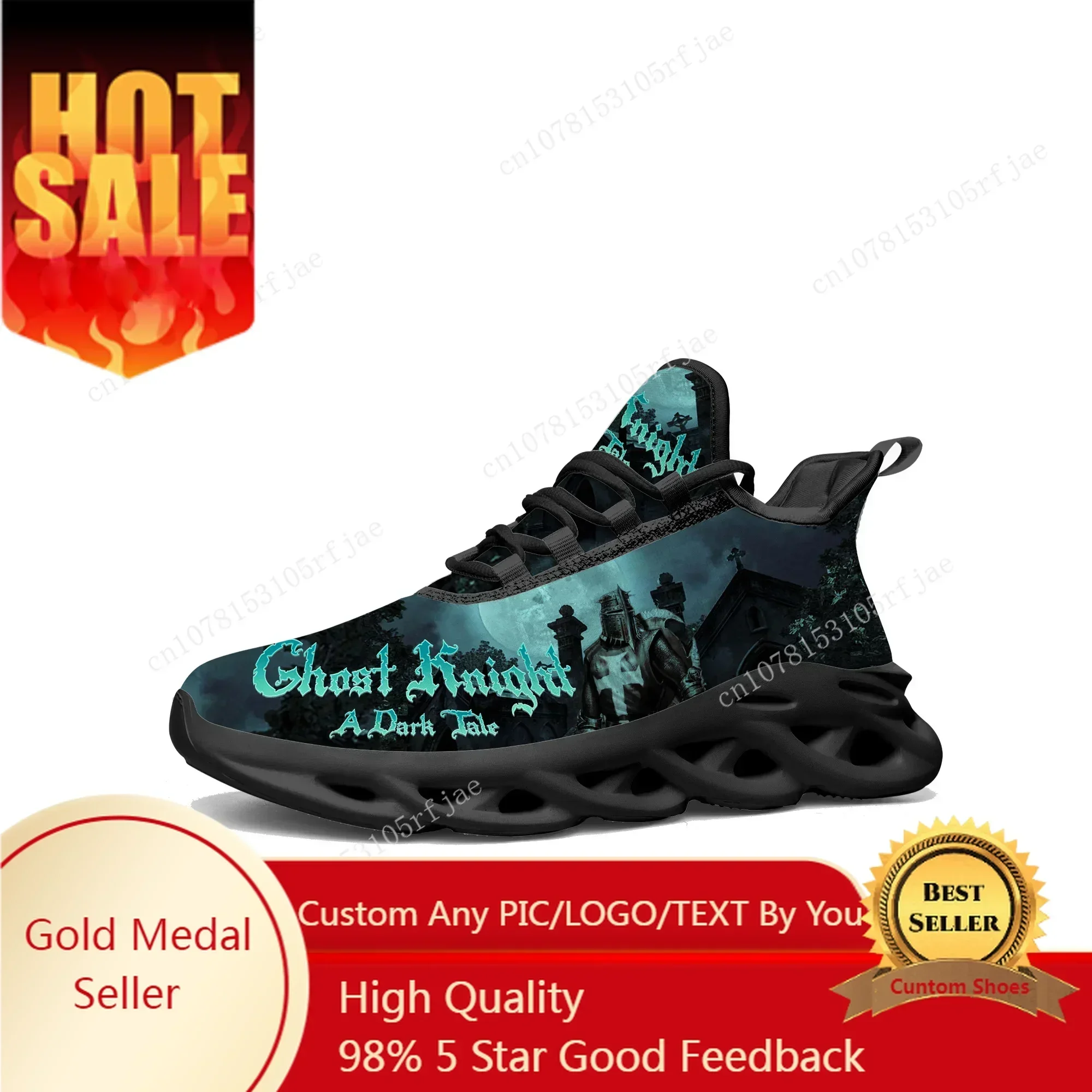 Hot Cartoon Game Ghost Knight Flats Sneakers Men Women Sports Running Shoes Tailor Made Lace Up Shoes
Hot Cartoon Game Ghost Knight Flats Sneakers Men Women Sports Running Shoes Tailor Made Lace Up Shoes