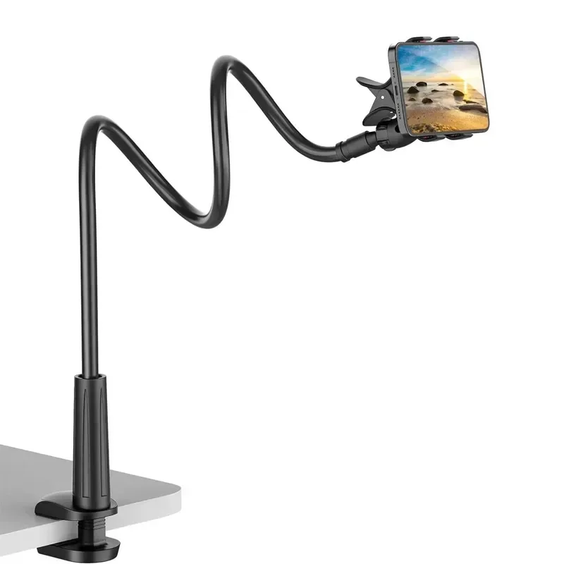 360 Flexible 80cm Phone Holder Stand Lazy Bracket Headrest Bed Long Arms Clamp Mount For iPhone Samsung and 3.5~6.7" Device
360 Flexible 80cm Phone Holder Stand Lazy Bracket Headrest Bed Long Arms Clamp Mount For iPhone Samsung and 3.5~6.7" Device