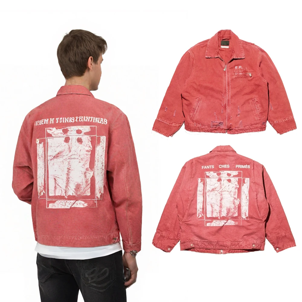 Streetwear Clothing Mens y2k graphic Zipper Jackets with distressed HipHop Street Style Casual Cotton vintage clothing zip Coats
Streetwear Clothing Mens y2k graphic Zipper Jackets with distressed HipHop Street Style Casual Cotton vintage clothing zip Coats