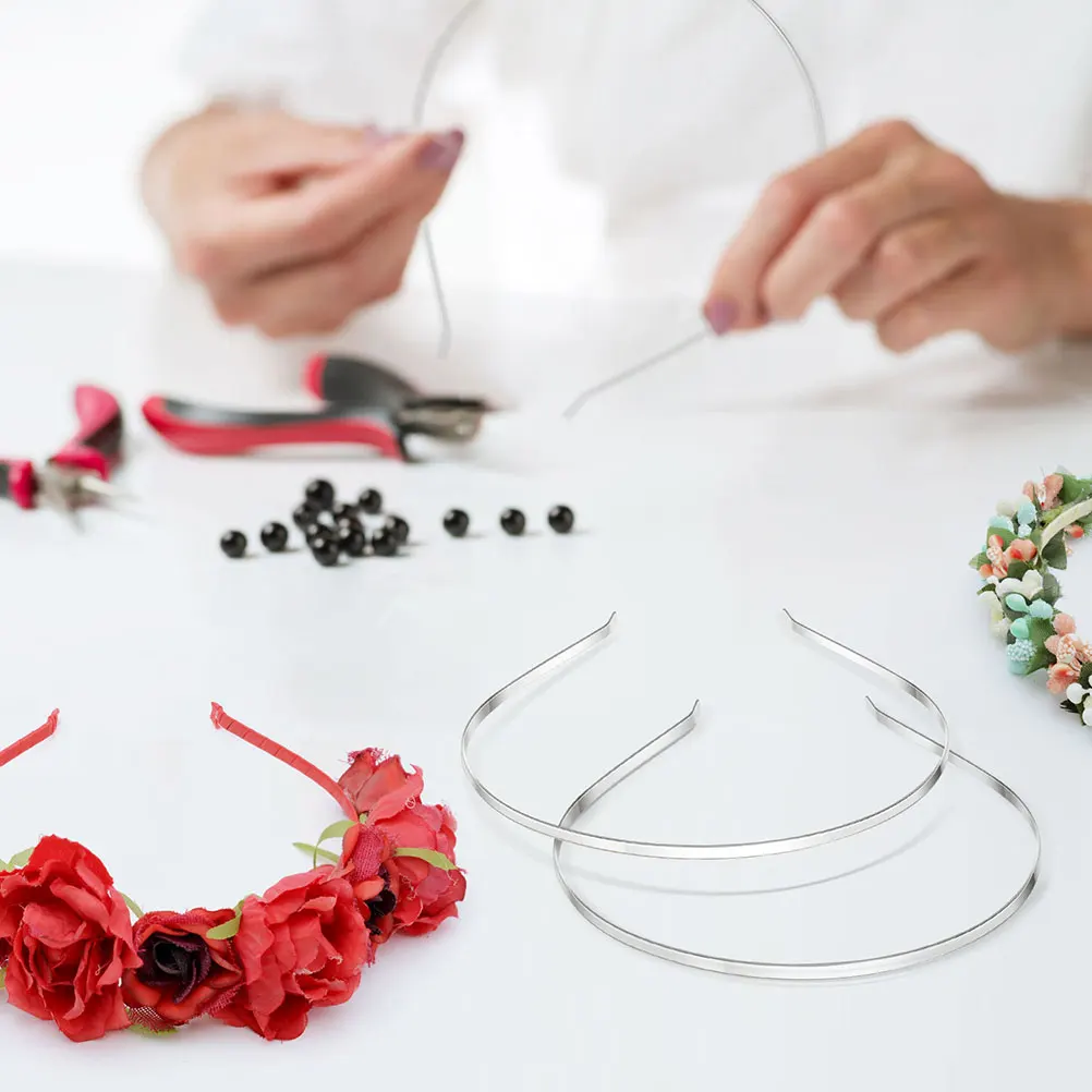 50pcs Stainless Steel Headb s Plain Hair Hoops Blank Diy Accessories 3mm Daily Headdress Craft Supplies Women Hairstyle
50pcs Stainless Steel Headb s Plain Hair Hoops Blank Diy Accessories 3mm Daily Headdress Craft Supplies Women Hairstyle
