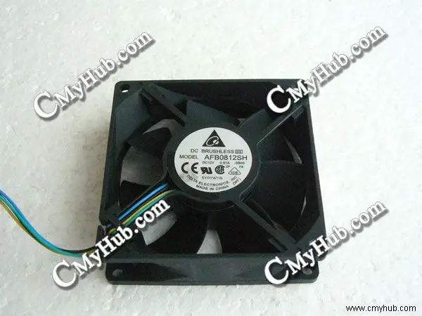 Вентилятор охлаждения для Delta Electronics AFB0812SH 5B06, 12 В постоянного тока, 8025 A, 8 см, 80 мм, 80x80x25 мм, 4 контакта, 4 провода, AFB0812SH -5B06, 5B06 
Вентилятор охлаждения для Delta Electronics AFB0812SH 5B06, 12 В постоянного тока, 8025 A, 8 см, 80 мм, 80x80x25 мм, 4 контакта, 4 провода, AFB0812SH -5B06, 5B06