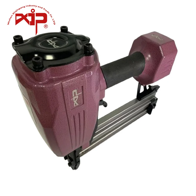13GA Pneumatic Gun Industrial ST64 Steel Nail Gun with Ergonomic Handle Used in Upholstery Carpentry Wholesales Hot Sale
13GA Pneumatic Gun Industrial ST64 Steel Nail Gun with Ergonomic Handle Used in Upholstery Carpentry Wholesales Hot Sale