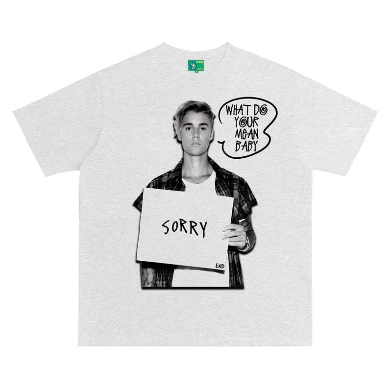 News--300g American Pure Cotton Printing Loose Trend Heavy Summer Short Sleeve Oversize T-shirt Men and Women The Same Style
News--300g American Pure Cotton Printing Loose Trend Heavy Summer Short Sleeve Oversize T-shirt Men and Women The Same Style