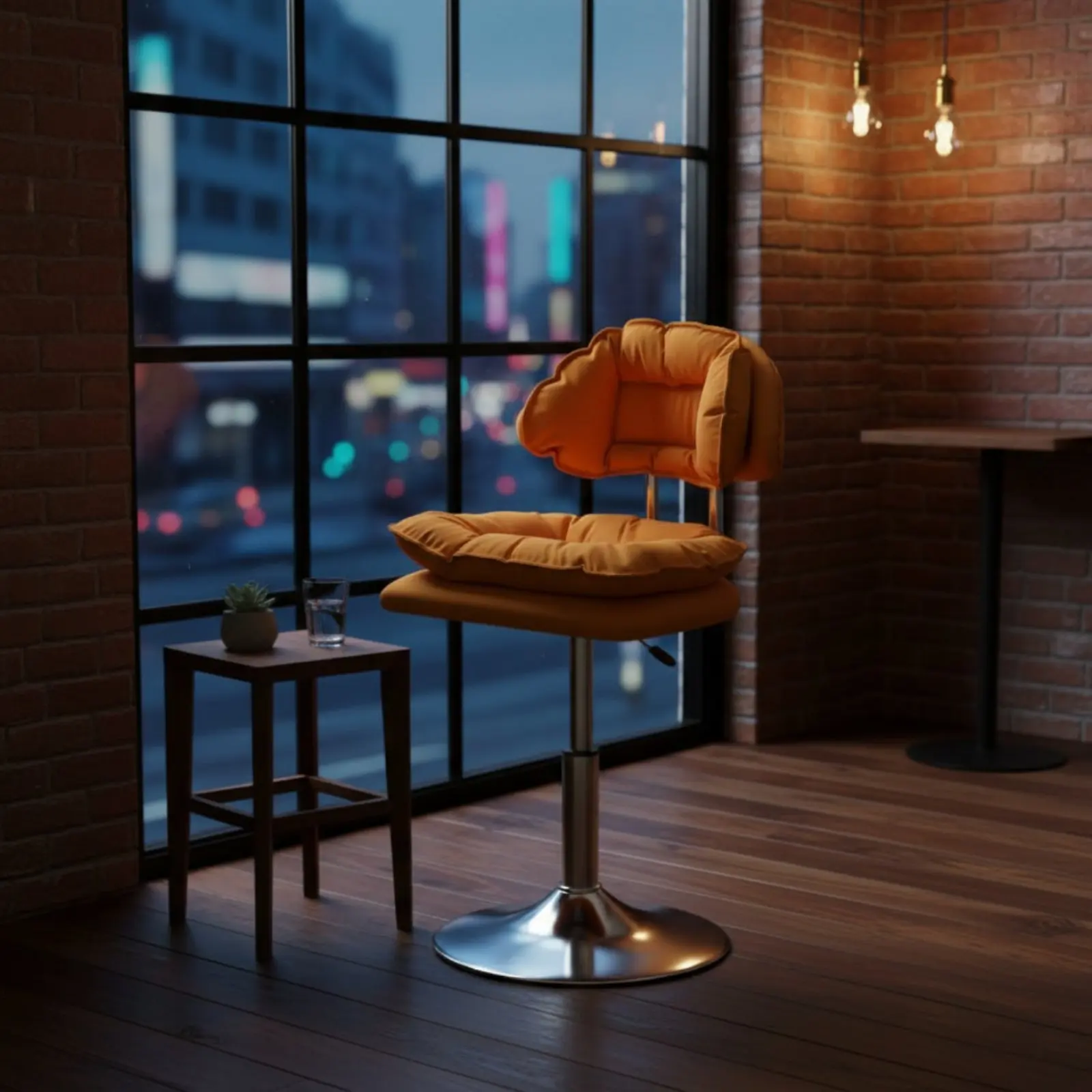 Adjustable Rotating Bar Stool Easy to Clean Leather Modern Padded Bar Chair Home Furniture for Reception Desk
Adjustable Rotating Bar Stool Easy to Clean Leather Modern Padded Bar Chair Home Furniture for Reception Desk