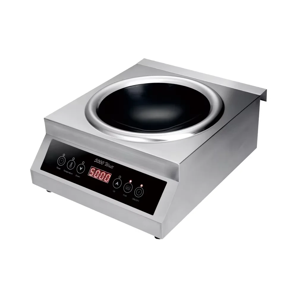 Factory Support ODM/OEM Commercial Induction Cooker High Power 5000W With 4 Digital LED Display
Factory Support ODM/OEM Commercial Induction Cooker High Power 5000W With 4 Digital LED Display