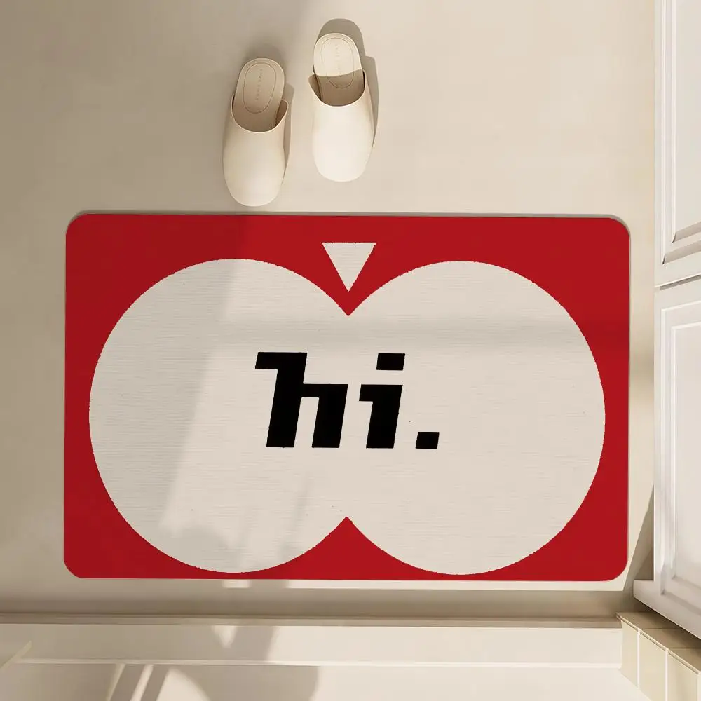 Hello Series Floor Mat Soft Diatom Bathroom Absorbent Floor Mat, Toilet Of The Bathroom, Household Floor Mat, Door Mat Carpet
Hello Series Floor Mat Soft Diatom Bathroom Absorbent Floor Mat, Toilet Of The Bathroom, Household Floor Mat, Door Mat Carpet