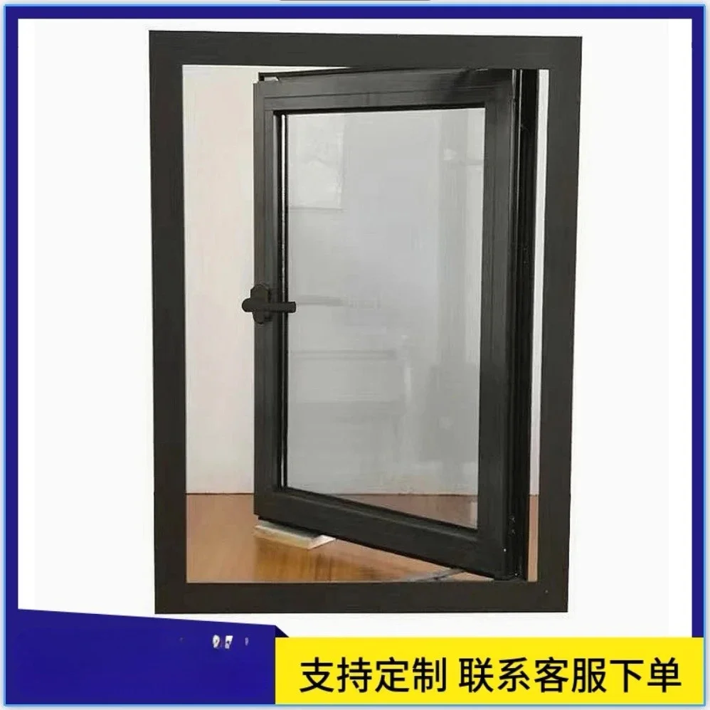 Small window custom 50 casement window bathroom balcony aluminum alloy custom left and right open external push
Small window custom 50 casement window bathroom balcony aluminum alloy custom left and right open external push