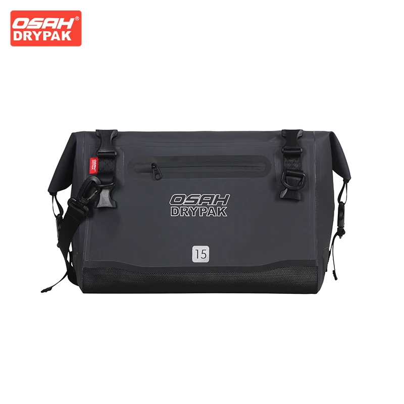 OSAH Grey Motorcycle Bag 15L Large Capacity Rear Seat Pack Helmet Bag Multifunctional Waterproof Crossbody Bag Riding Gears Pack
OSAH Grey Motorcycle Bag 15L Large Capacity Rear Seat Pack Helmet Bag Multifunctional Waterproof Crossbody Bag Riding Gears Pack