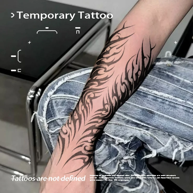 Fake Tattoo American Dark Arm Herbal Juice Tattoo Patch Durable Waterproof Gothic Temporary Tattoos Party Gift Y2K
Fake Tattoo American Dark Arm Herbal Juice Tattoo Patch Durable Waterproof Gothic Temporary Tattoos Party Gift Y2K