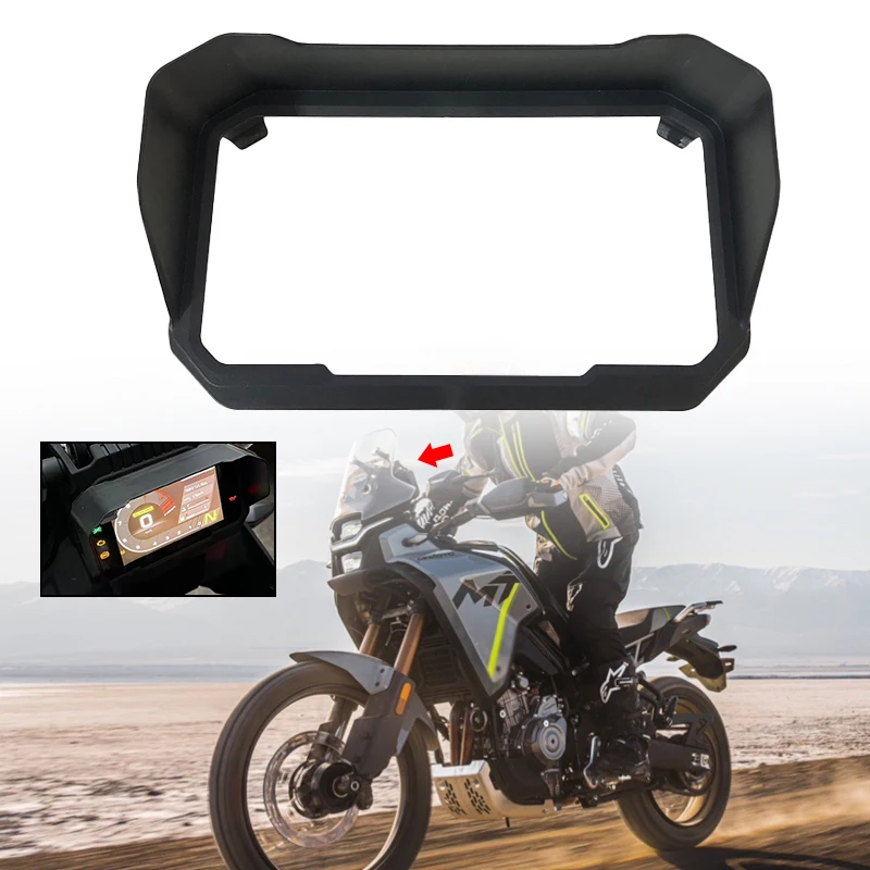 New FOR CFMOTO 450MT 450 MT 2024 Motorcycle Sun Visor Cover Instrument Screen Sunshade Guard Protection Dashboard Accessories
New FOR CFMOTO 450MT 450 MT 2024 Motorcycle Sun Visor Cover Instrument Screen Sunshade Guard Protection Dashboard Accessories