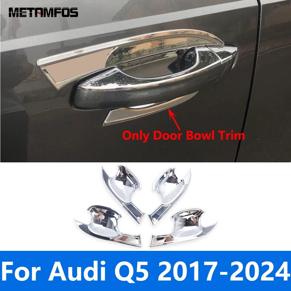 For Audi Q5 2017-2022 2023 2024 Carbon Fiber Side Door Handle Bowl Cover Trim Protection Cap Exterior Accessories Car Styling
For Audi Q5 2017-2022 2023 2024 Carbon Fiber Side Door Handle Bowl Cover Trim Protection Cap Exterior Accessories Car Styling