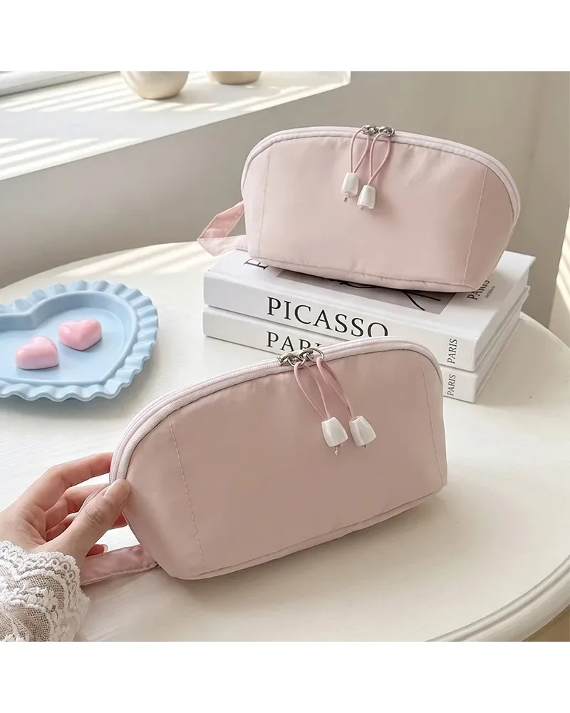 Gentle Girl Candy Pastel Macaron Cosmetic Bag Roomy Partitioned Portable Travel Toiletry Organizer
Gentle Girl Candy Pastel Macaron Cosmetic Bag Roomy Partitioned Portable Travel Toiletry Organizer